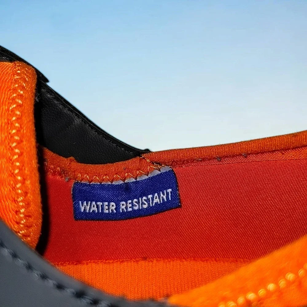 Aldo Mens Water Resistant Derby Shoes Navy Orange Sneakers Size 11 Hybrid Casual
